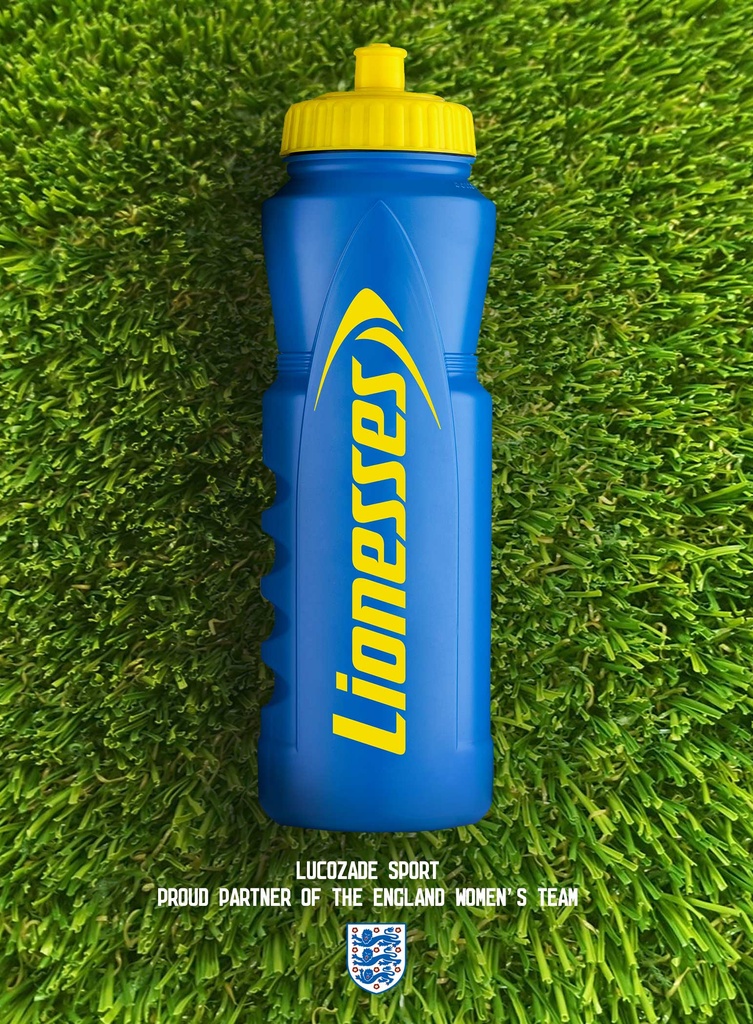 Lucozade Lionesses Water Bottle 1000ml Reydon Sports Plc
